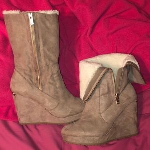 Juicy Couture Fur Boots